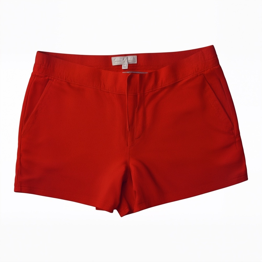 Banana Republic blood orange shorts with pockets size 8 trouser short shorts